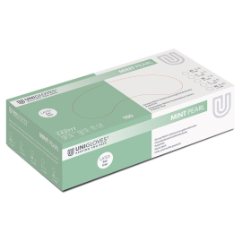 Unigloves nitrila cimdi, zaļā krāsā, 100gb